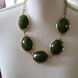 NWT Calvin Klein Statement Necklace & Earrings Set